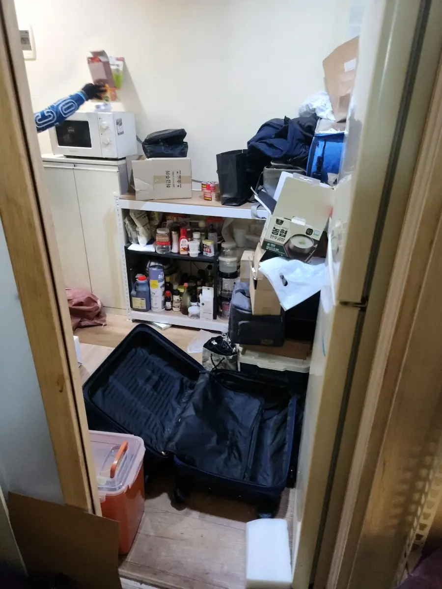 충남 당진시 송악읍 한진리 고인 원룸 투룸 오피스텔 유품정리 빈집정리 해 드렸습니다. 사진 2
