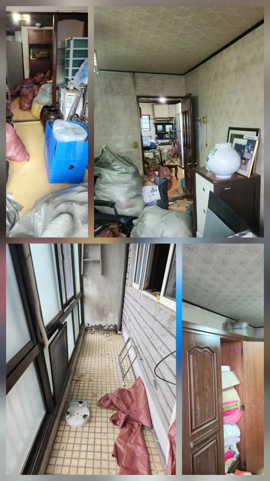 서울 금천구 가산동 우창빌라 가동 2층 돌아가신분집정리 유품정리 빈집정리 해 드렸습니다.저희 집치울때는 쓰레기집정리 고독사유품정리 전문 업체입니다. 사진 4