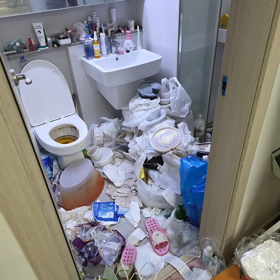 하남시 덕풍동 오피스텔, 원룸 쓰레기집정리, 빈집정리 해결 후기 사진 4
