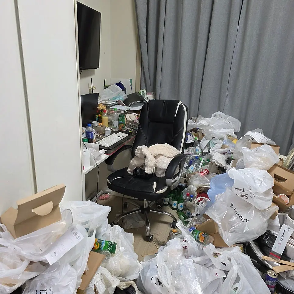 하남시 덕풍동 오피스텔, 원룸 쓰레기집정리, 빈집정리 해결 후기 사진 5