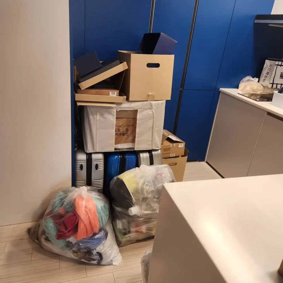 수원시 팔달구 인계동 파비오더씨타 오피스텔 이민정리 현장