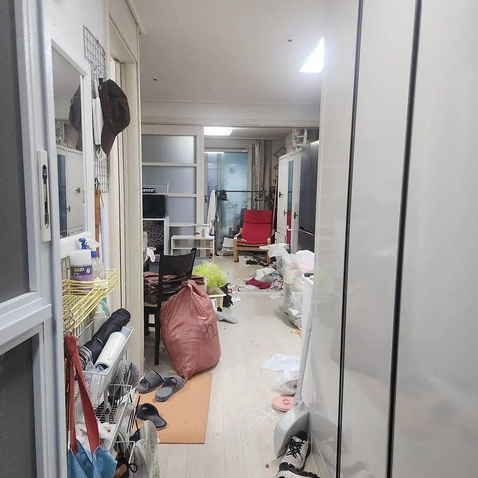 경기도 의정부시 고산동 고산2단지 아파트 유품정리